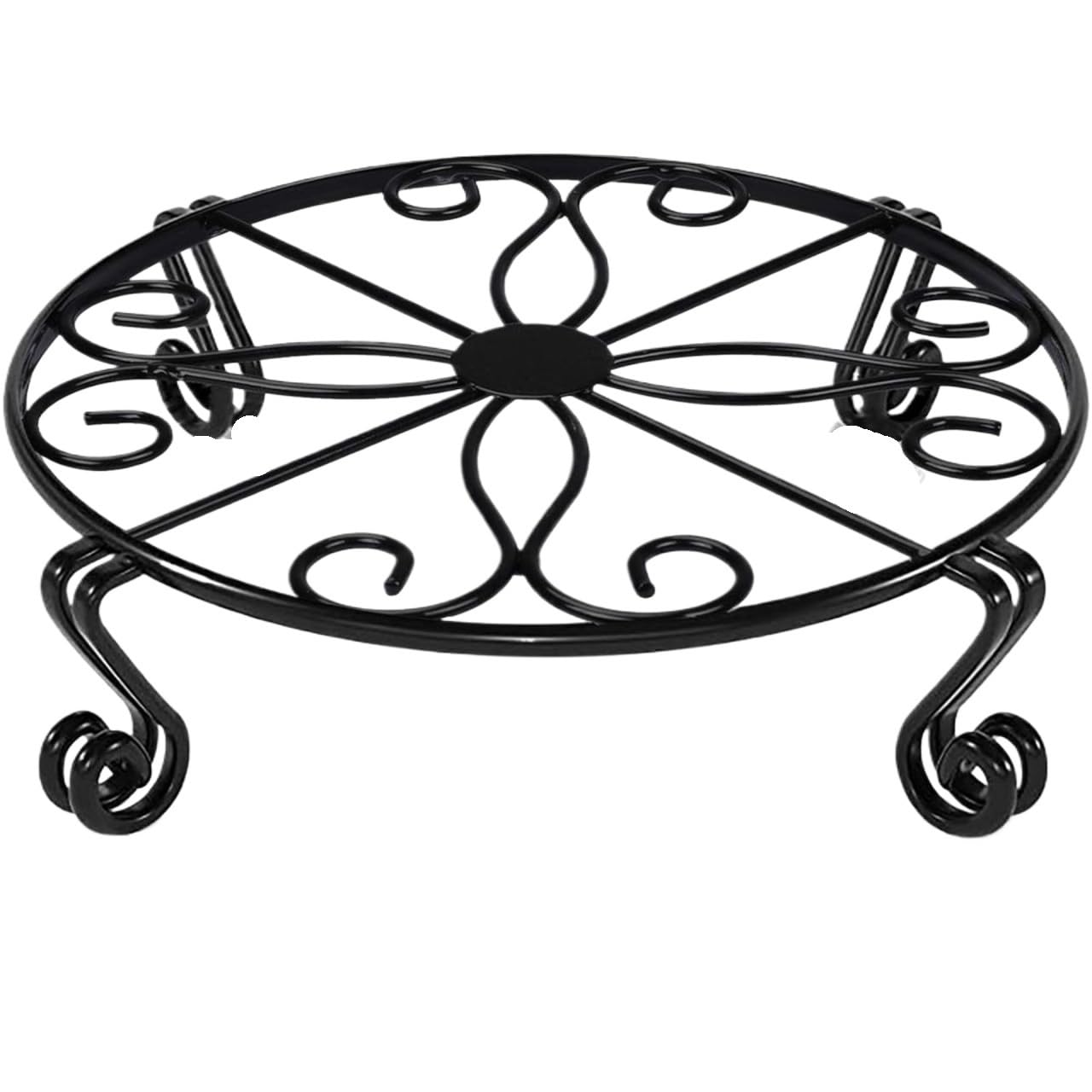 TRRYUIP Plant Stool Black Plant Stand