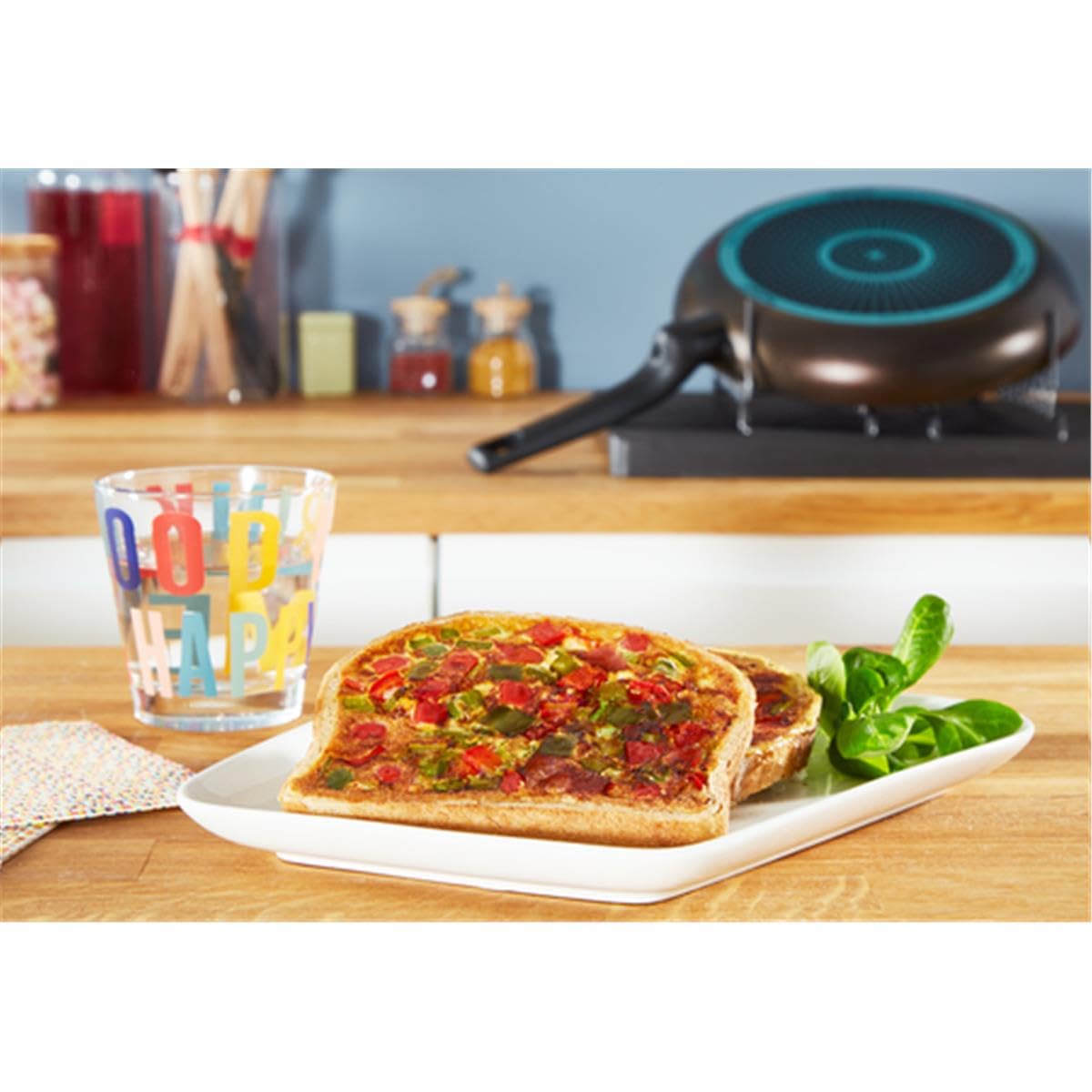 JUEGO DE 3 SARTENES TEFAL SIMPLE COOK B55691 20/24/28 CM