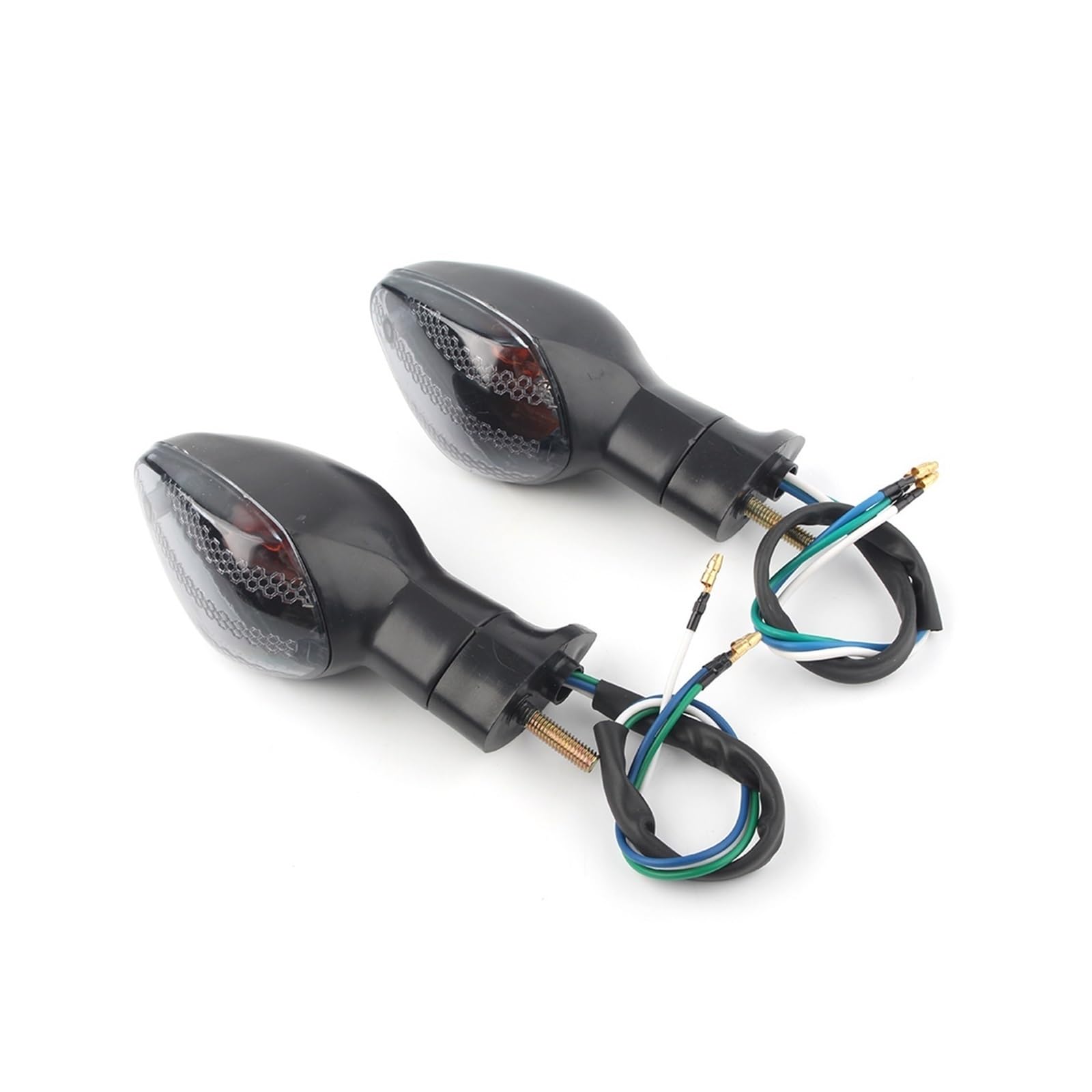 Intermitentes de Moto acabado negro de alta gama para modelos CBR 5