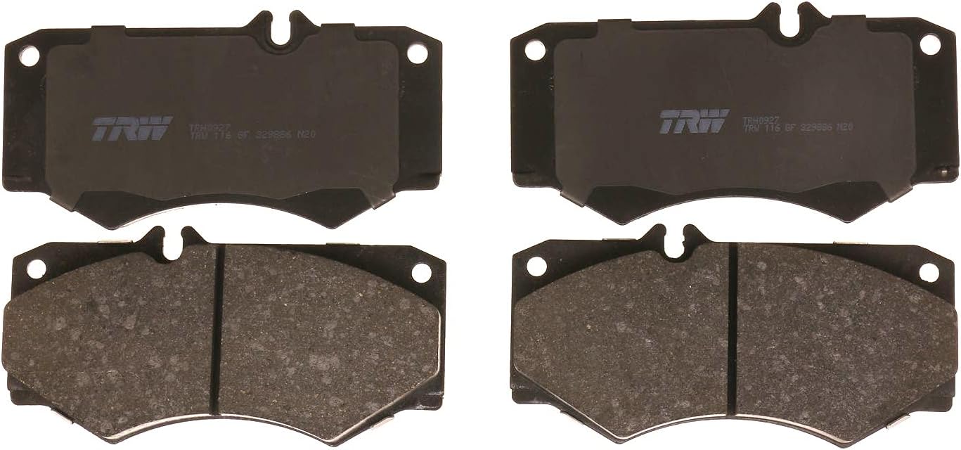 TRW Pro TRH0927 Disc Brake Pad Set For Mercedes-Benz G500 2002-2008, Front, And Other Applications
