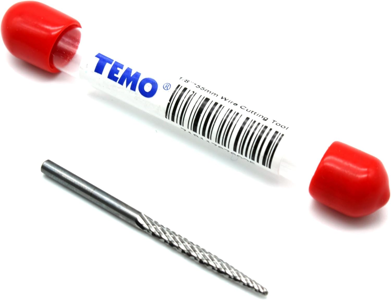 TEMO 1/8 Inch 3mm Carbide Burr Drill Bit Wire Cutter Tire Repair Automobile Car Tool