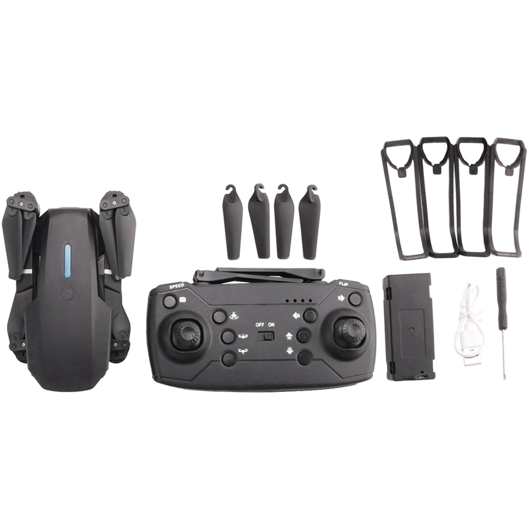 2X PRO Drone 4K HD Telecamera Drone Pieghevole Altezza Fissa PRO WiFi Drone Giocattoli Regalo Doppia Fotocamera 2 Batteria