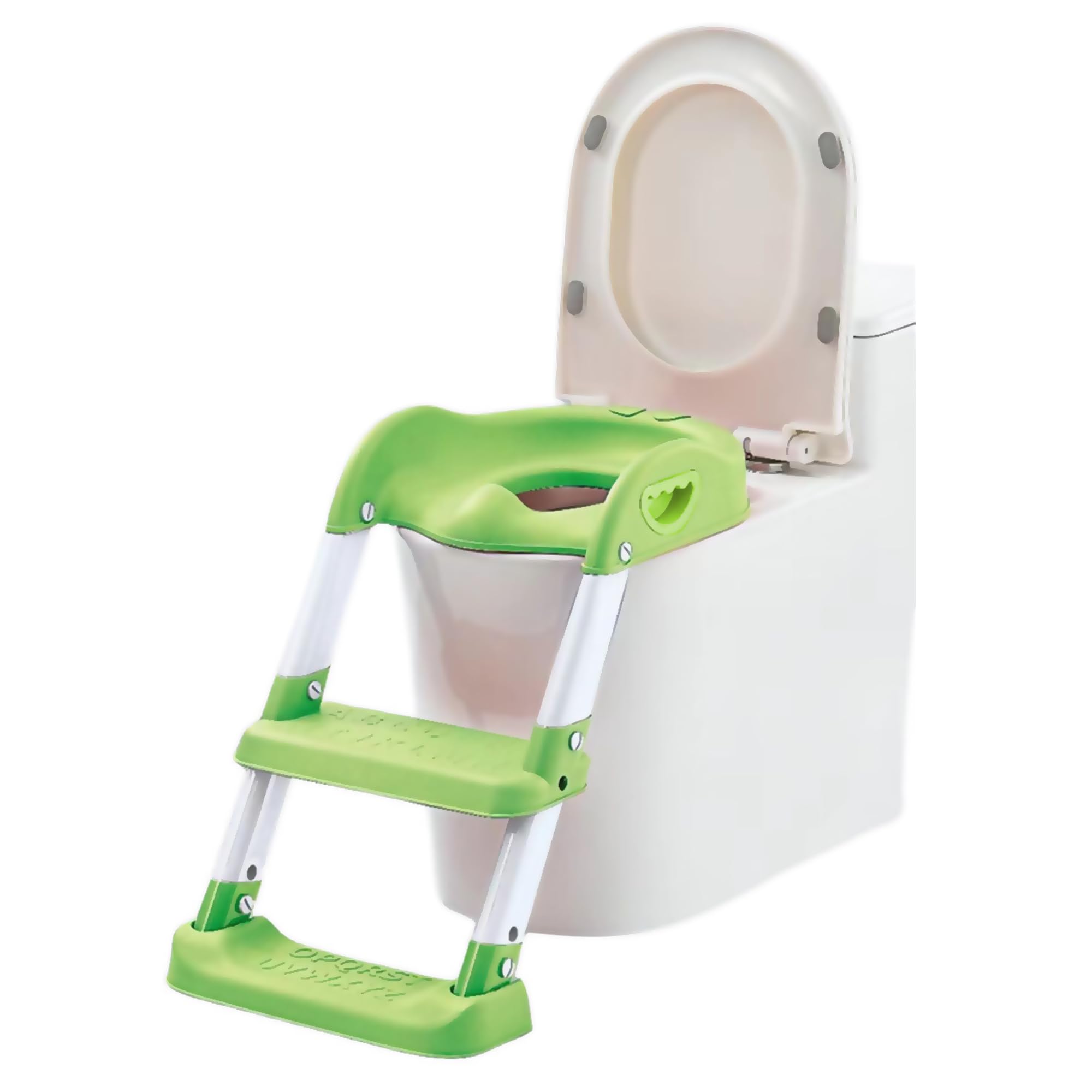 Toddler Toilet Seat with Ladder, Foldable Potty Training Seat