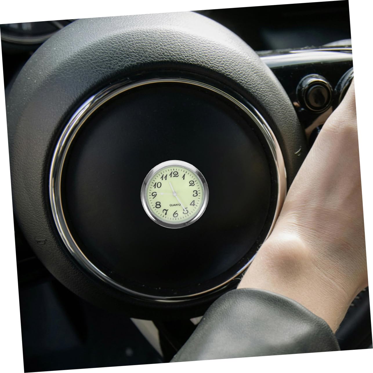 iplusmile 10piezas Reloj De Coche Luminiscente De Reloj De Tablero De Automóvil Para Salpicadero Instalación y Vehículos