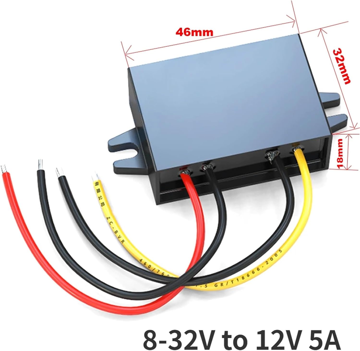 1 Pcs 5-32V to 12V 3A DC-DC Converter 12v Voltage Stable Regulator Step Up Down Boost Buck Power Converter dc Converter(8-32V to 12V 5A)