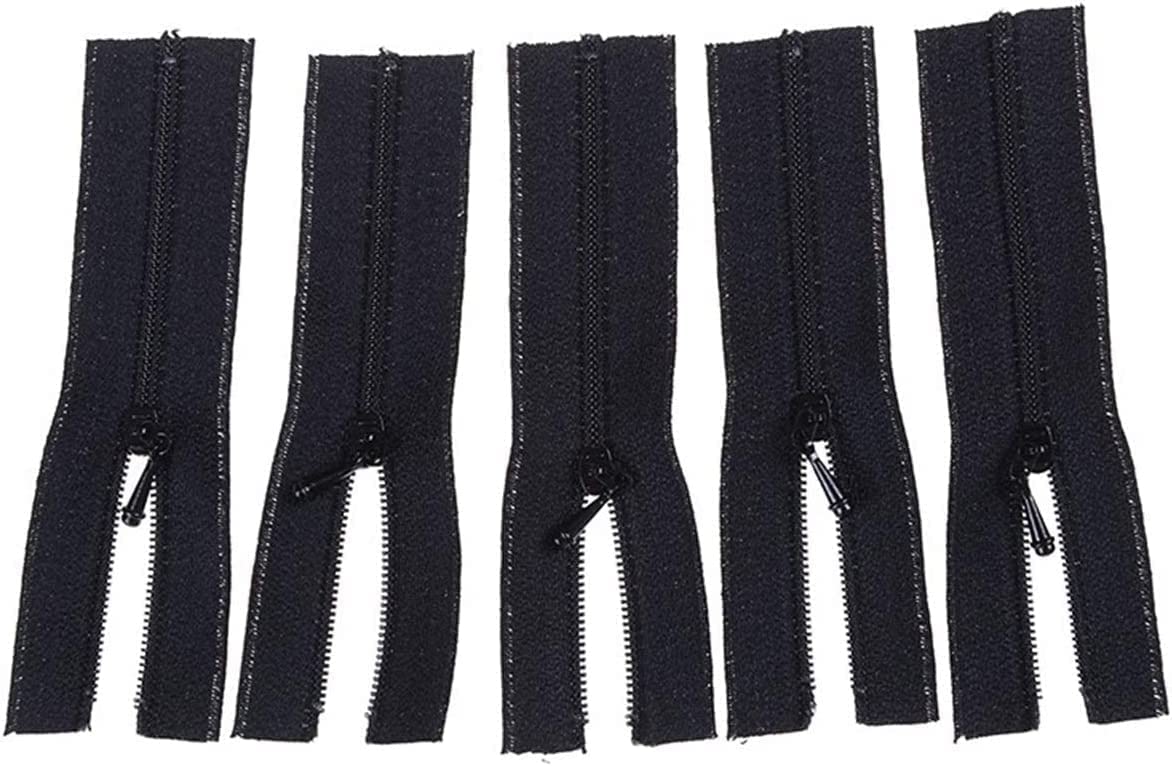 Fermeture éclair en métal robuste, épaisse et ouverte pour sacs, vêtements, travaux manuels et réparations de vêtements, solution de fermeture durable et fiable