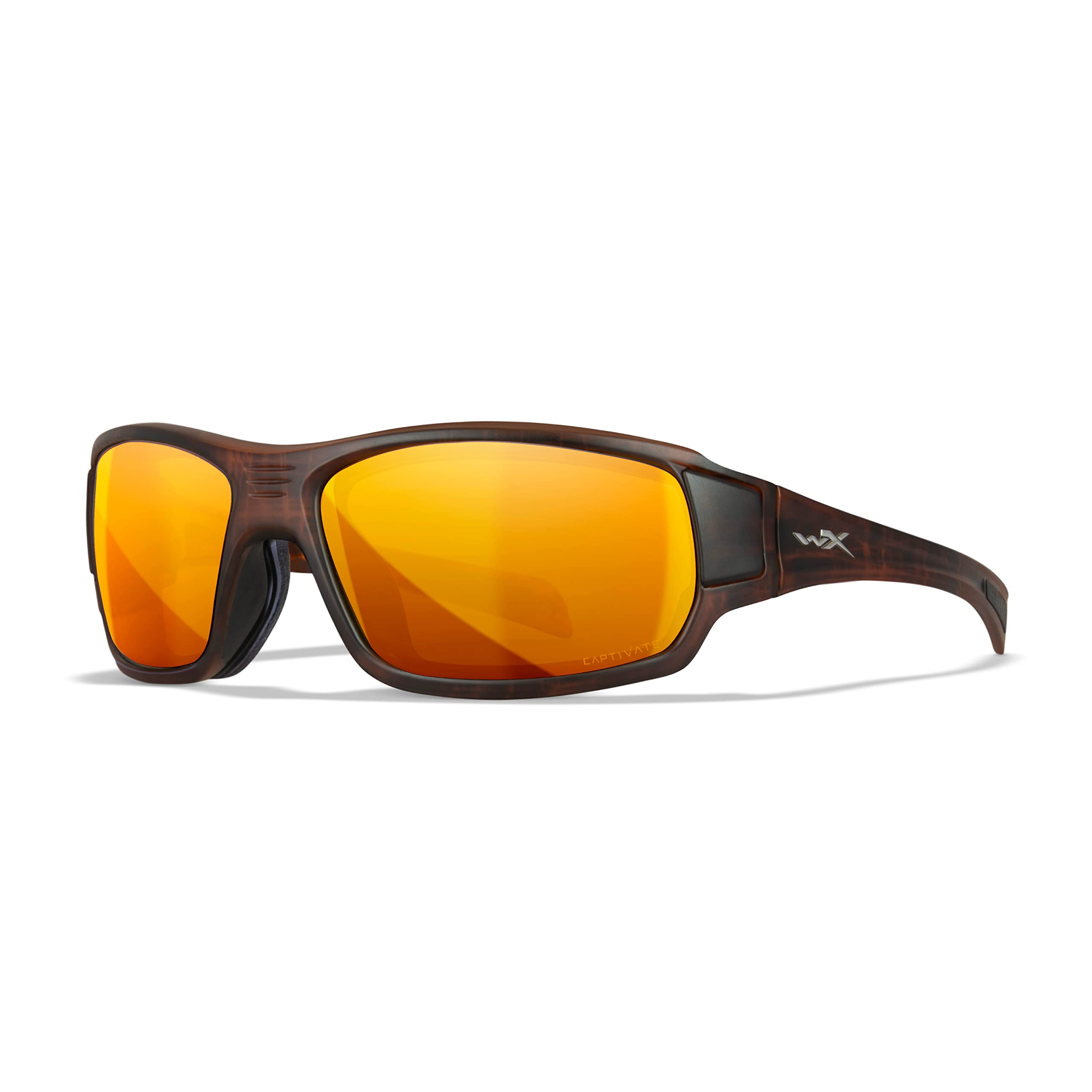 Wiley X │ WX Breach | Sonnenbrille Herren │ Sportbrille Polarisiert │ Sonnenbrille Herren Polarisiert │ 100% UVA/UVB-Schutz | Ideal bei Outdoor-Aktivitäten | Fahrradbrille Wandern Sport Laufen…