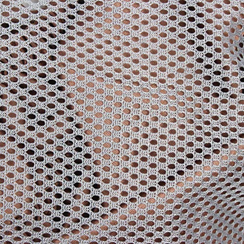 Duomiw Mesh Laundry Bag Heavy Duty Drawstring Bag, Factories, College, Dorm, Travel And Apartment Dwellers, 24 X 36 Inches 2 Pack, Grey #TOP4