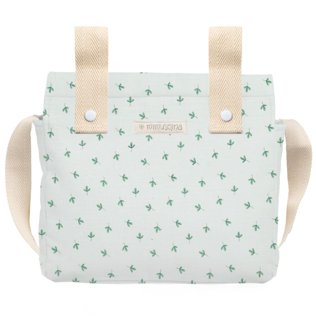 MIMUSELINA Bolso Carro Bebe | Pañalera Bebe organizador para silla paseo con gran capacidad | Bolso Maternidad Elegante y Práctico | Hecho en España — view 15
