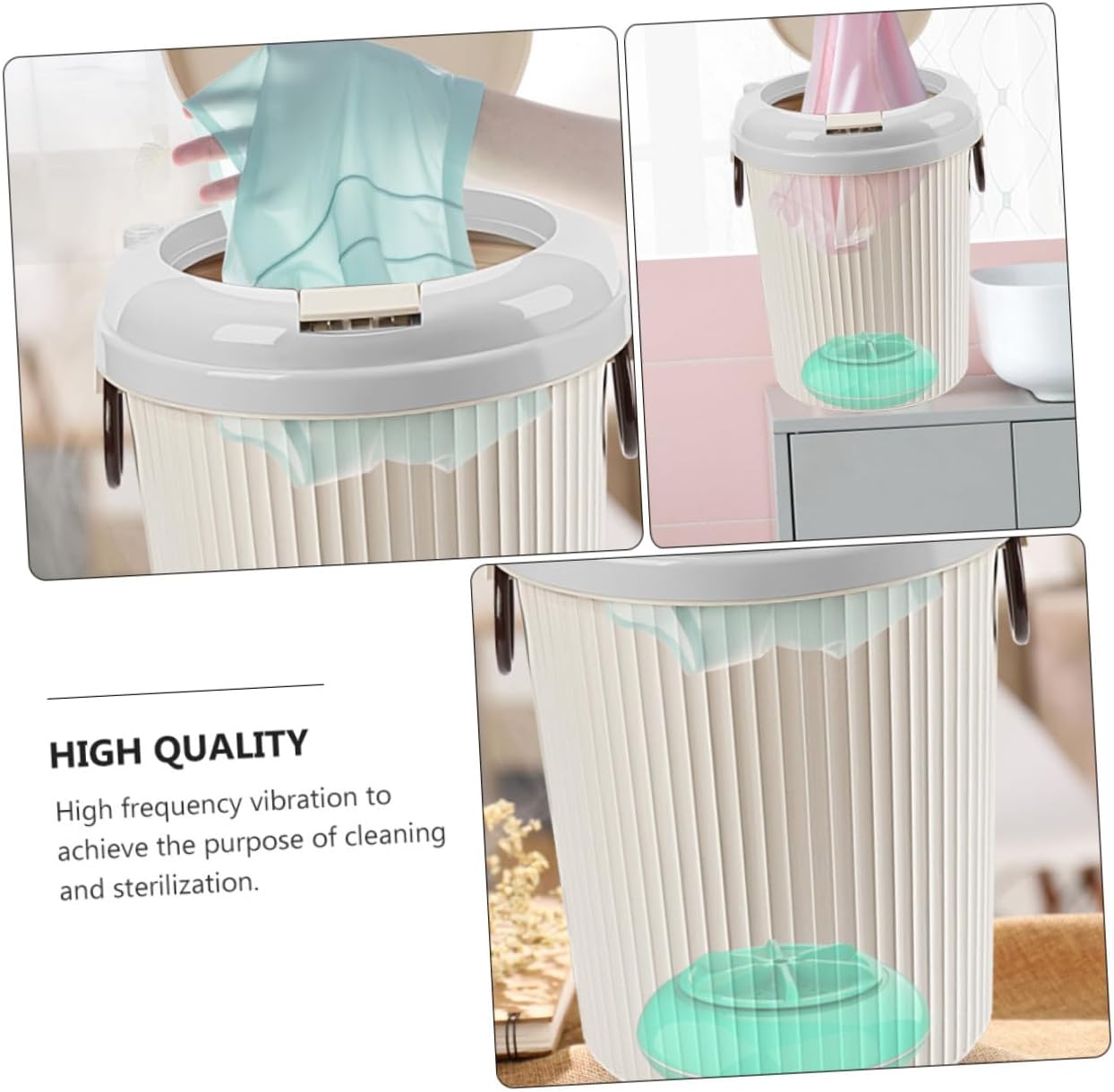 Housoutil Portable Ultrasonic Washing Machine Capacity Mini Washer for Underwear Clothes Socks Compact Household Washer with Low High Water Level Functions for Apartments Rvs Dorms Camping