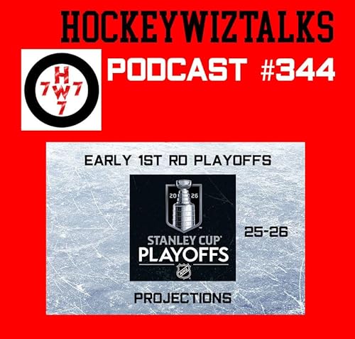 Podcast 344- Early 2026 NHL Playoffs First Round Projections
