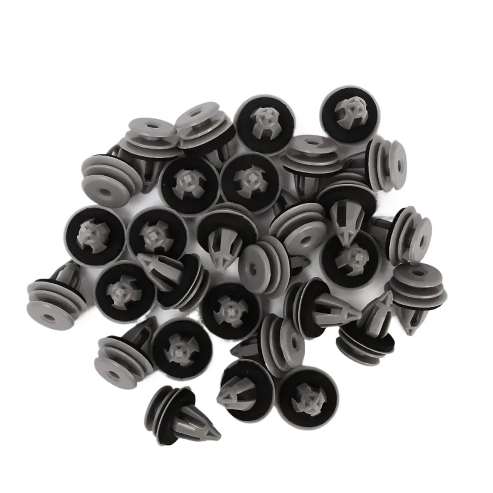 Dpnentv 50Pcs 10/20/ For Plastic Door Panel Clip Retaining Rivets Accessories(50Pcs)