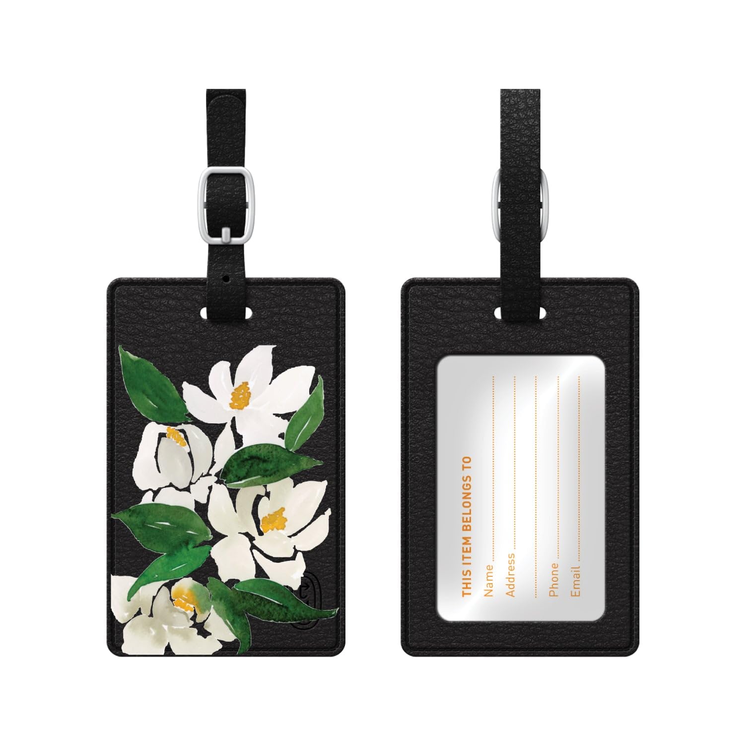 Luggage Tag, Magnolia Blossoms Magnolia Blossoms