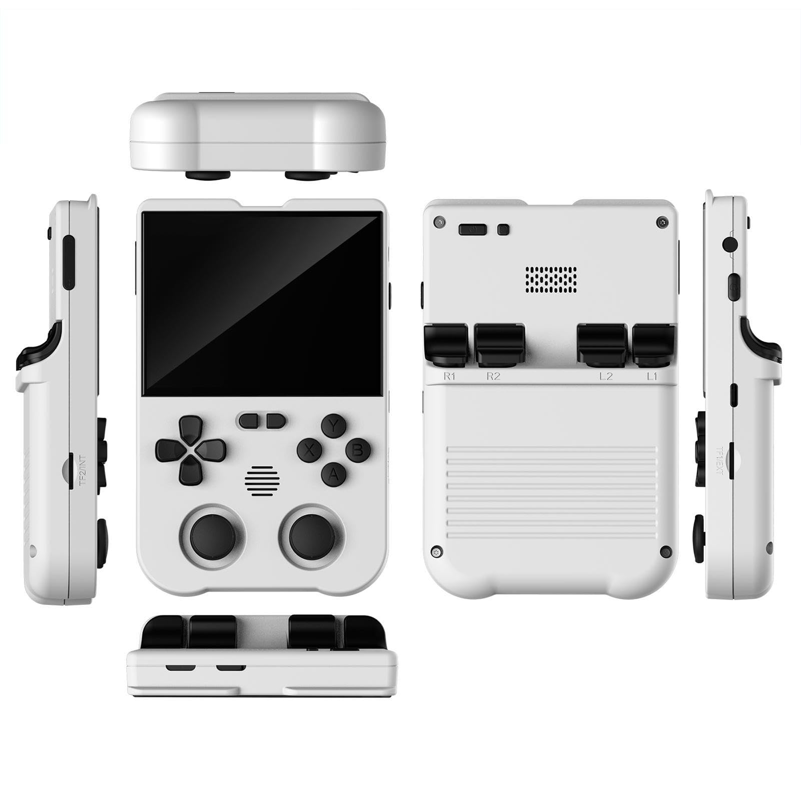 Retro Handheld - Gry podręczne z baterią 3000 mAh, konsola do gier wideo, ekran dotykowy 3,5", konsole do gier, obsługuje wiele emulatorów Fassme