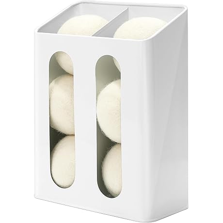 SSTATES Magnetic Dryer Balls Holder: The Ultimate Laundry Room Organization Solution