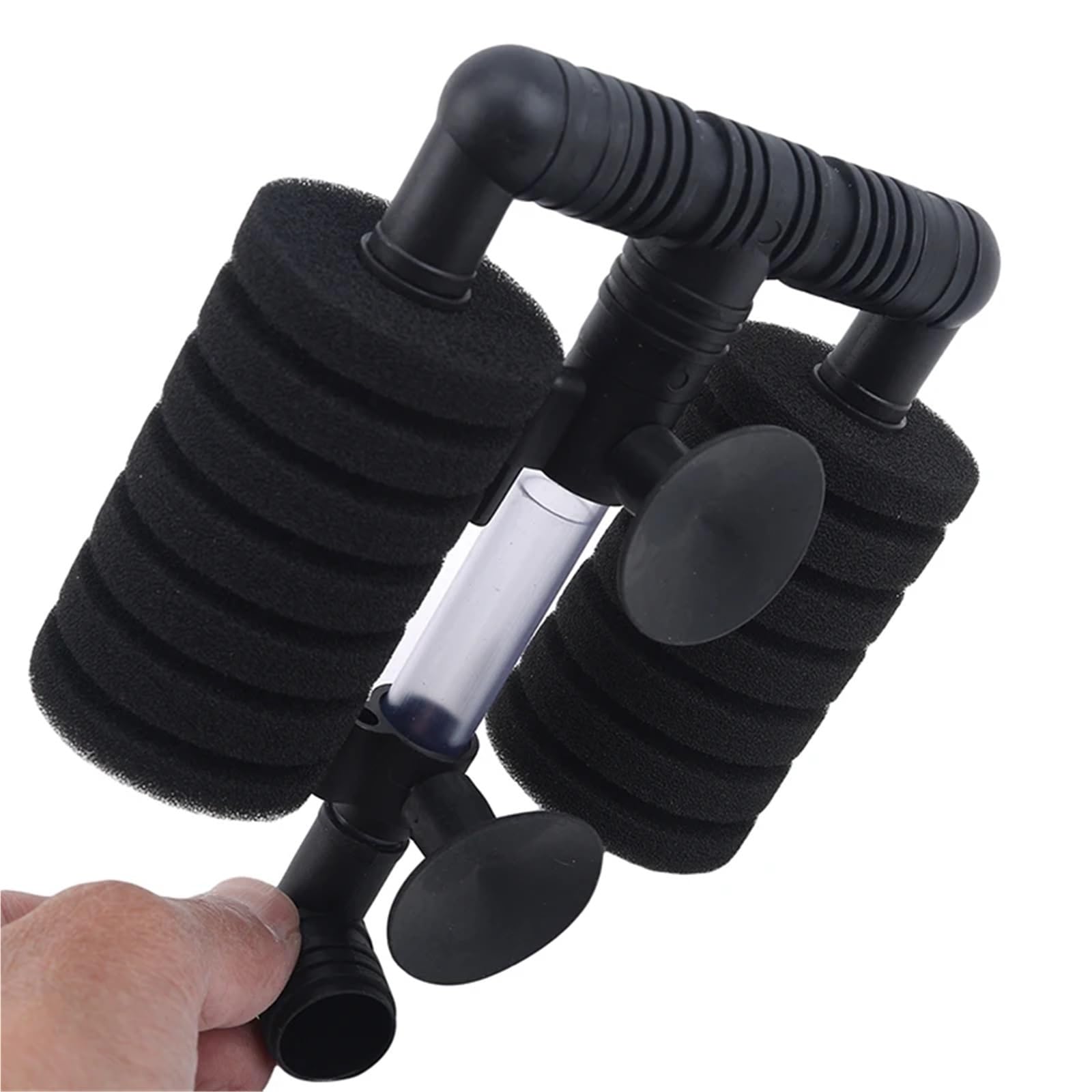 Filtre Aquarium, Filtre pour Aquarium : Éponge Biologie + Coton | Réutilisable, Écumeur, Filtration, Aquatique