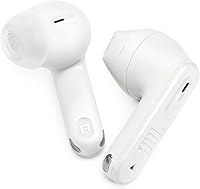 Vista 2 de JBL Tune Flex 2 - Auriculares inalámbricos verdaderamente sin cables con cancelación de ruido con sonido espacial JBL y tecnología ambiental Blanco