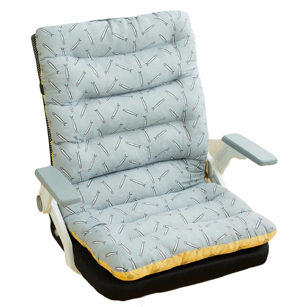 Garden Sunlounger Cushions, 100cm Sun Lounger Cushions Only, Sunbed Cushions, Garden Chair Cushions, Patio Bench Cushions (Color : Aa)