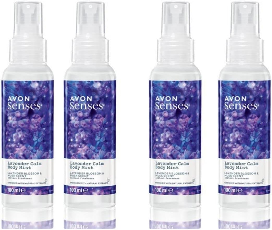 4 x Lavender and Chamomile Scented Spritz x 100ml