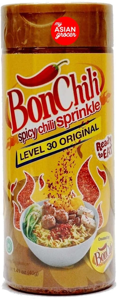 Kobe Bon Chili Spicy Chili Sprinkle Powder Level 30. 1.41 Oz (Pack of 6)