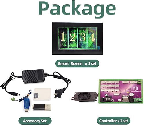Miniatura 3 de Escape Room Prop 4.3 pulgadas 7 pulgadas pantalla táctil con controlador programable y altavoz para juego de sala de salida