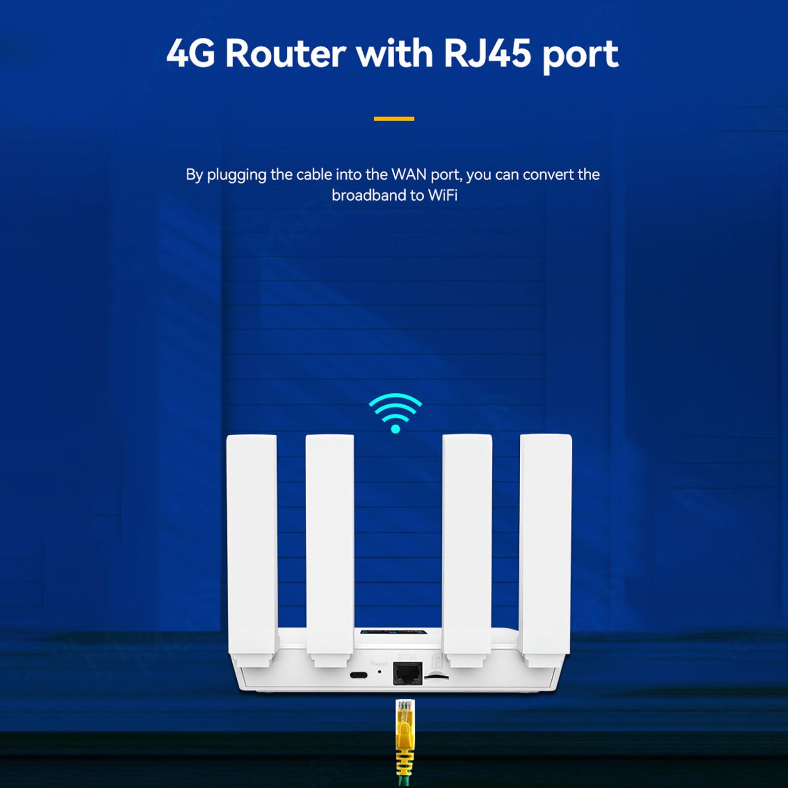 AUNMAS Routery do Bezprzewodowego Internetu, Gniazdo Karty SIM Łatwa Konfiguracja Szybki Bezprzewodowy Router Internetowy o Szybkości 300 Mb/s do Użytku w Domu, w Podróży