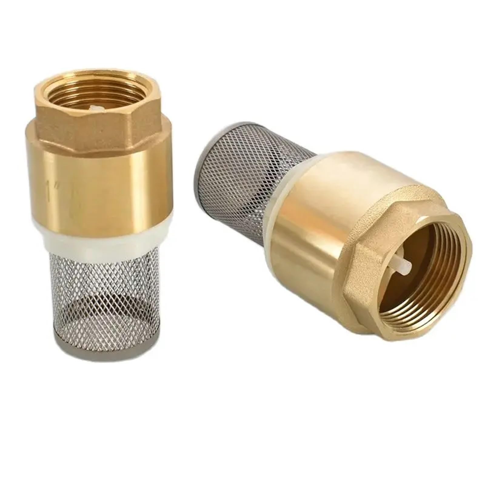 Uyzndkvsi 3 Brass Internal Thread Copper With Filter Screen Vertical Check Valves(3")