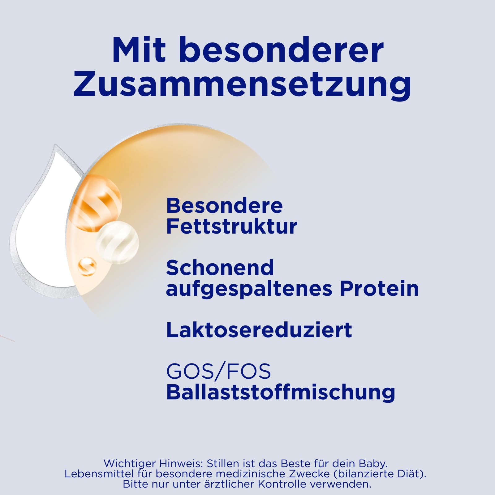 Aptamil Comfort - Spezialnahrung von Geburt an -1 x 800 g