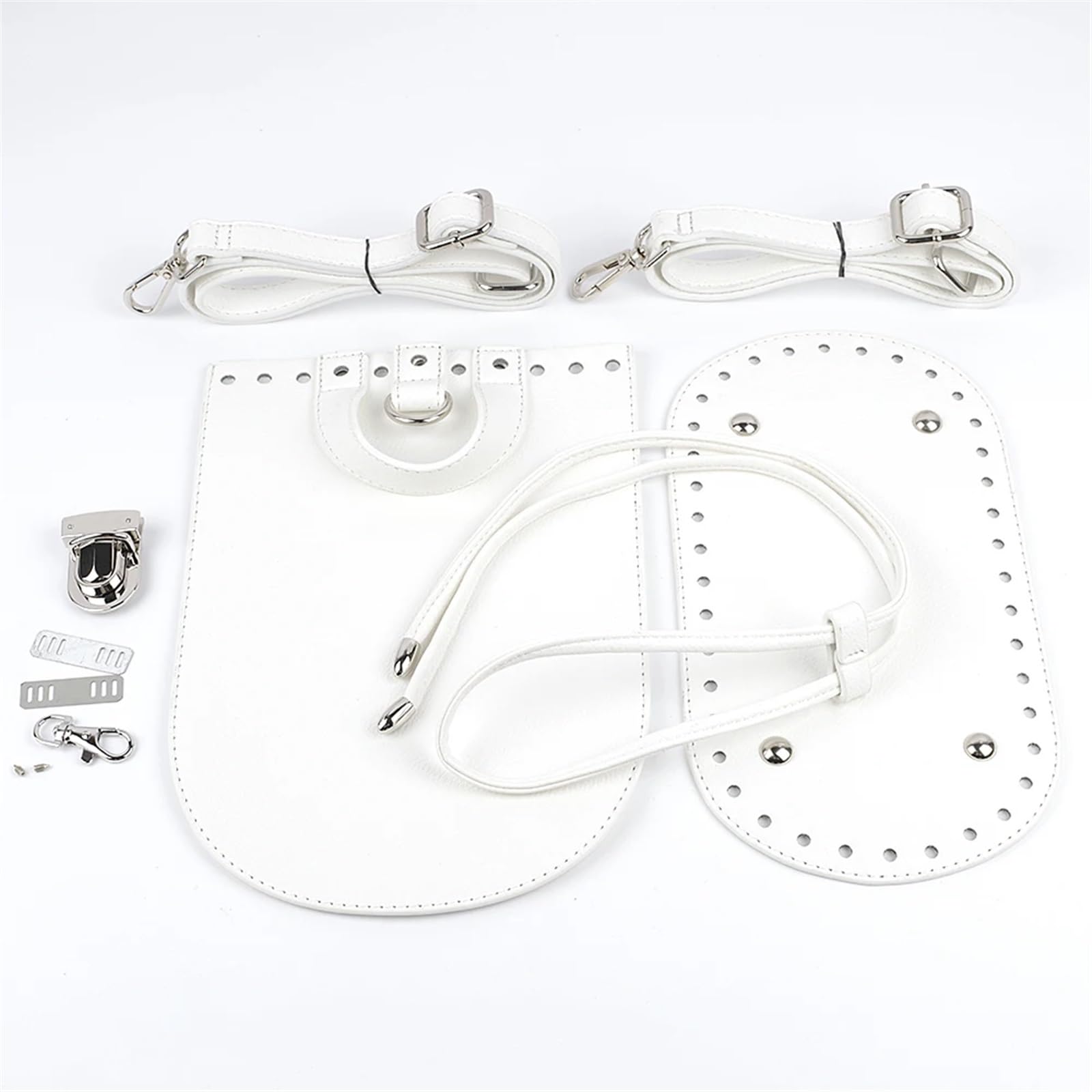 Kit per La Creazione di Borse Borsa Fatta a Mano Fai-da-Te Borsa a Tracolla in Pelle Borsa a Tracolla in Tessuto Set Fondo Borsa con Accessori Hardware for Borsa da Donna Zaino (Color : F-06)