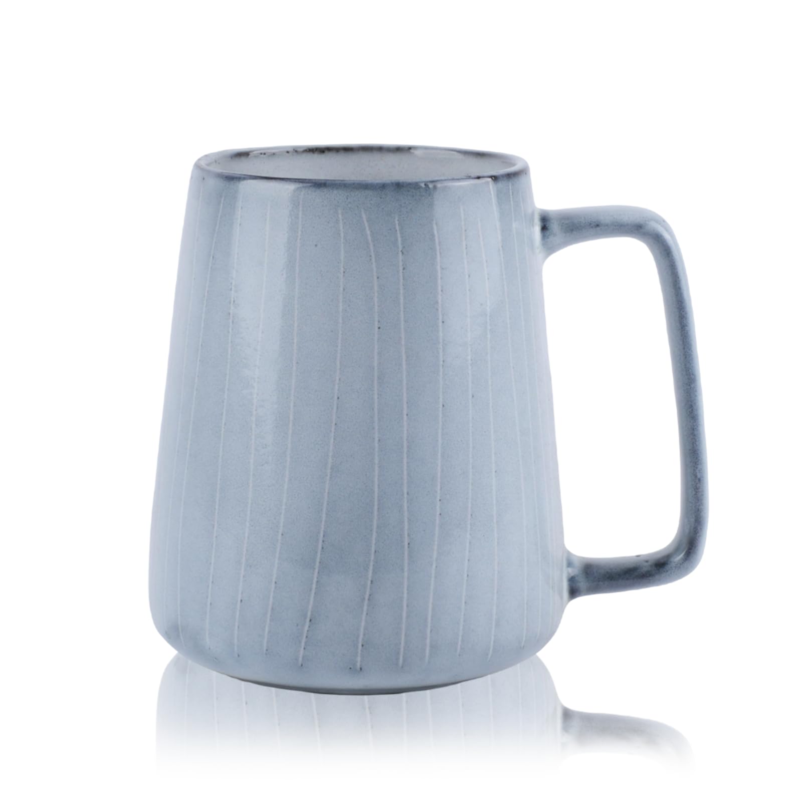 Große Keramik Kaffeetasse 600ml 20oz Jumbo - Leicht zu greifen mit großem Henkel für Cappuccino Latte