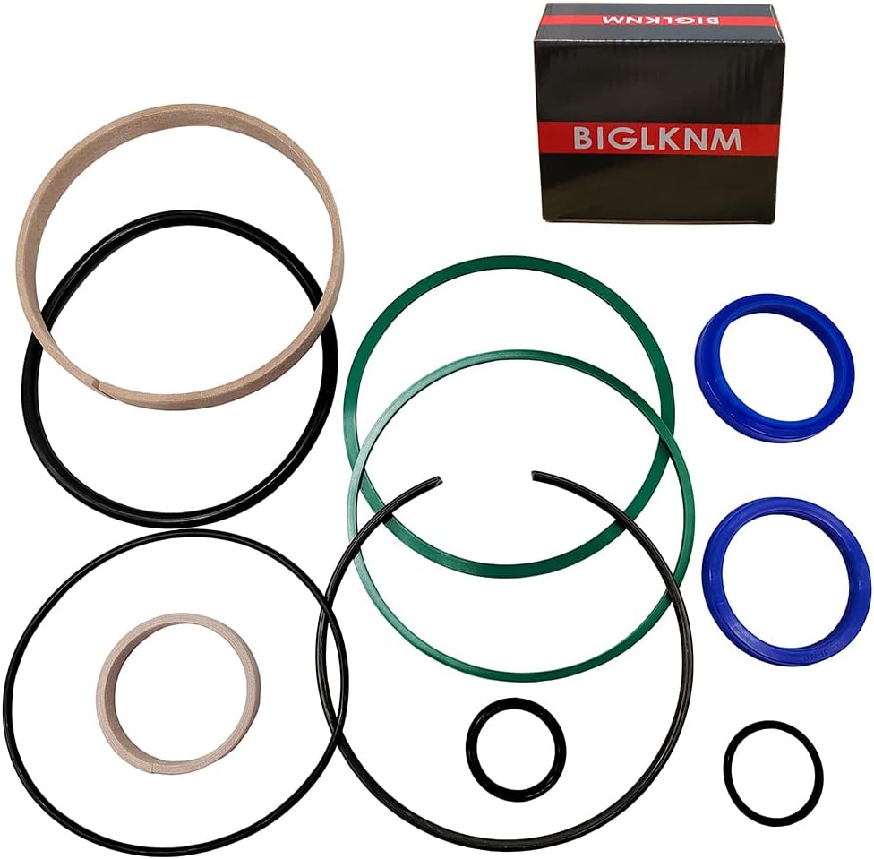Hydraulic Log Splitter Cylinder Rebuild Seal Kit for 4.5"Bore x 1.75" Rod Cylinder
