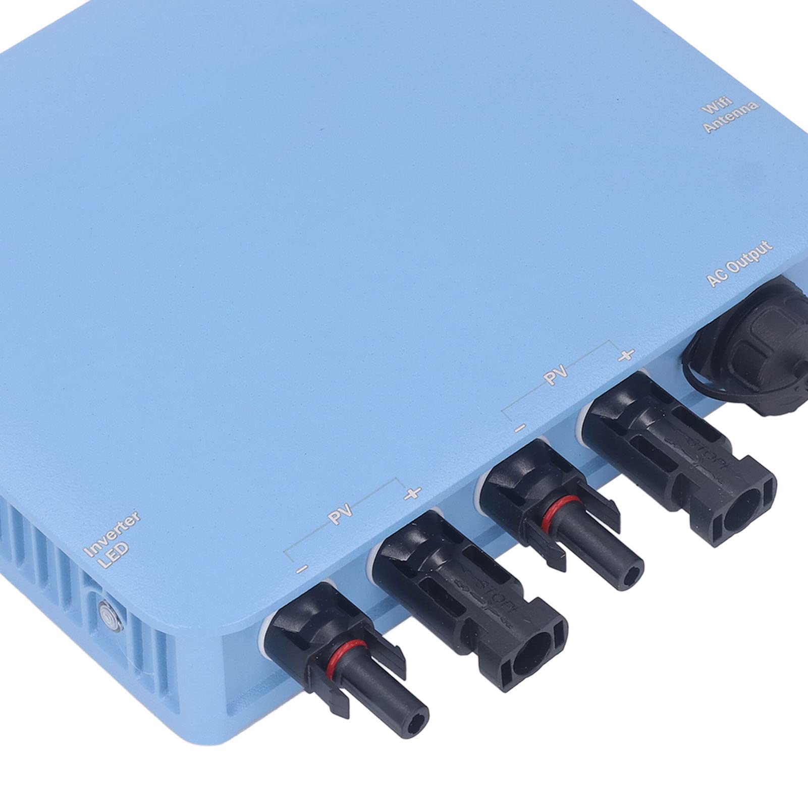 Microinversor Solar, Enchufe Europeo, 120V, 230V, Inversor de Onda Sinusoidal, Protección de Voltaje, MPPT, Alta Precisión para Transporte (1000W)