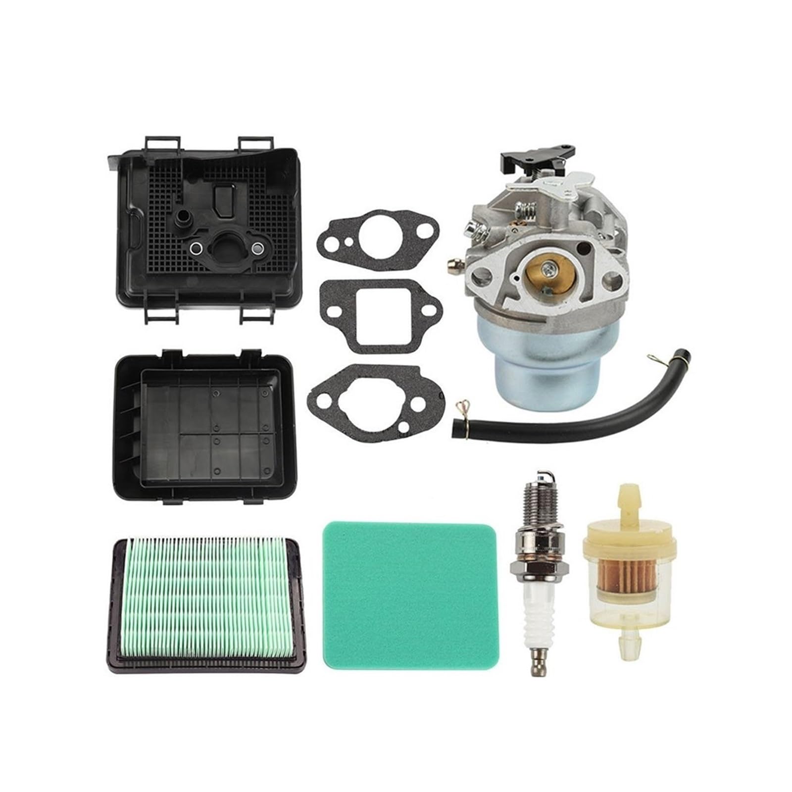 Kits de carburador GCV135 GCV160 GCV190 HRB216 HRZ216, Cubierta Filtro Combustible y Aire para Motor, Accesorios Herramientas para el jardín hogar