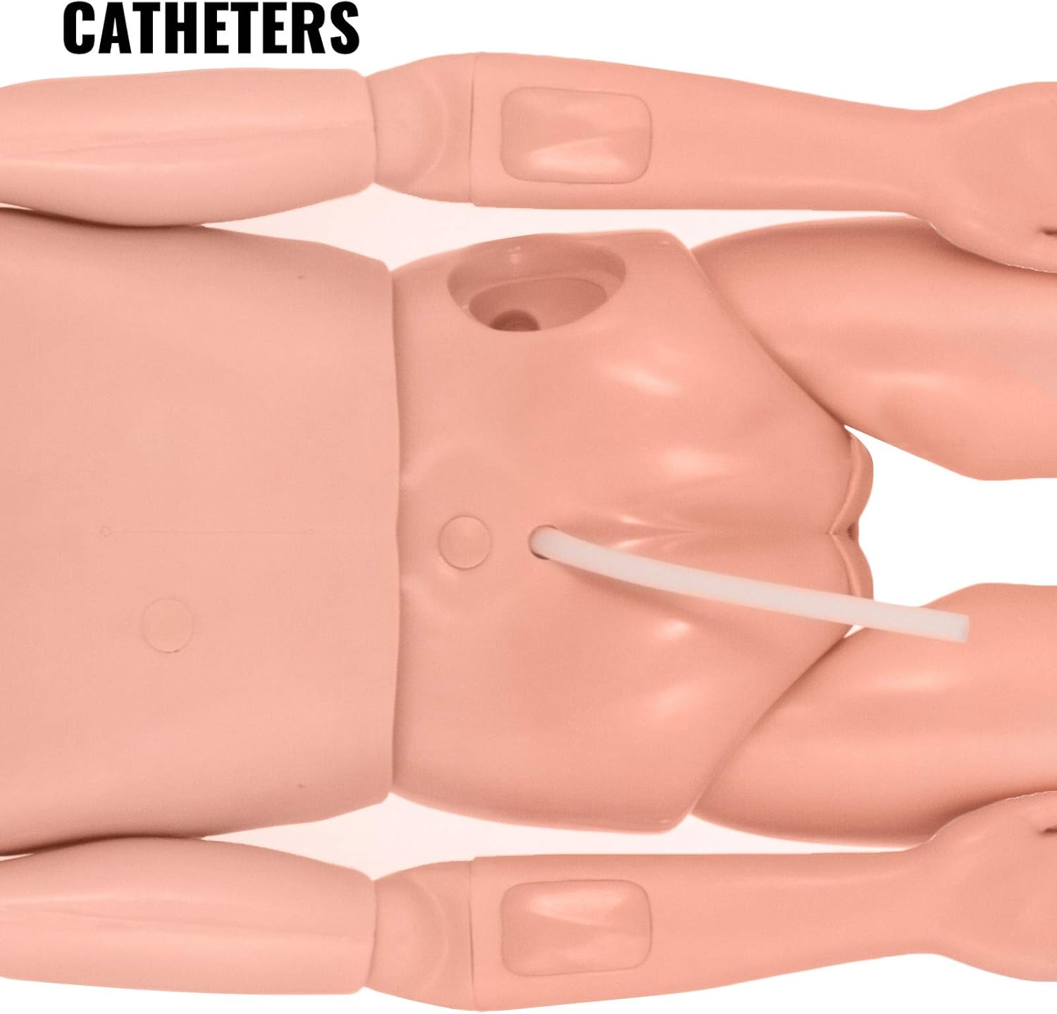 VEVOR Manikin for The Cure of The Patient Didactic Material in PVC Medical Training Teaching Manikin Model Woman for Teaching at School of Nursing Medicine : Industrial & Scientific