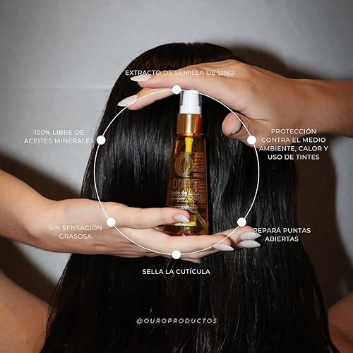 Miniatura 6 de Seda de Lino Extracto de Linaza Cabello Seda 2.2 oz