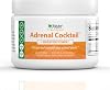 Jigsaw Health Adrenal Cocktail Wholefood Vitamin C | with Potassium Bicarbonate, Sea Salt, and Acerola Cherry Extract | 60 Servings Jar