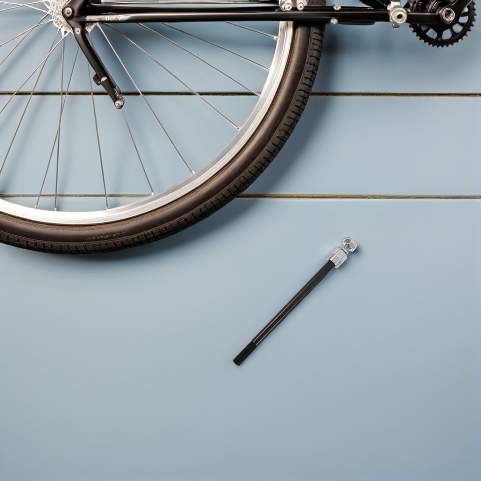 Adapter Do Przyczepki Rowerowej Wałek Osi Lekki i Wytrzymały Aluminiowo-stalowy Trzpień Do Przyczep dla Rowerów Górskich i Ładunkowych