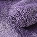 Hikido Toddler Fluffy Snowsuit Thicken Long Sleeve Onesies Outwear Outfits for 2~3T Lavender