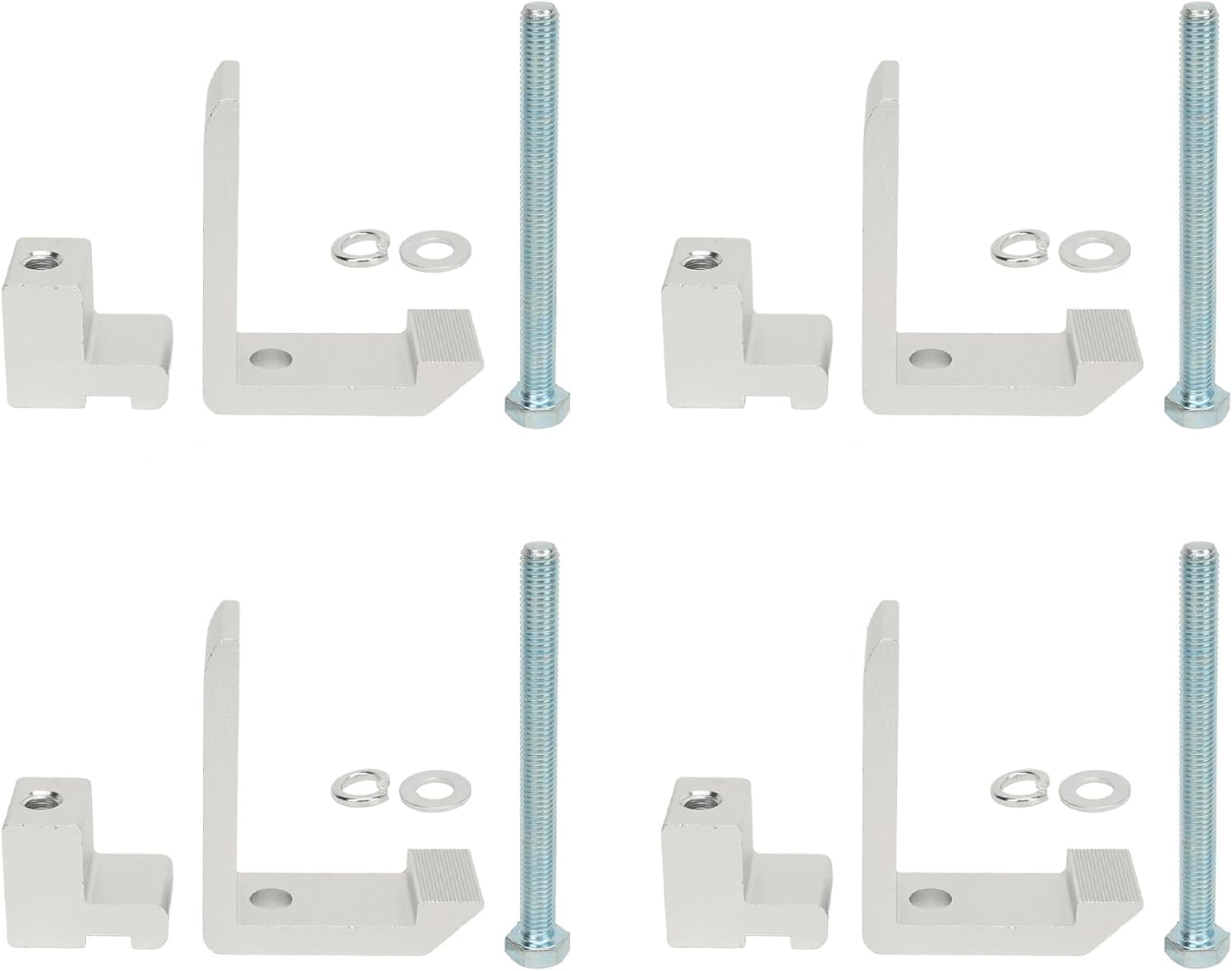 4 Sets Truck Cap Topper Track Mounting Clamp P ‑ AC‑04N Truck Cap Mounting Clamp Replacement for Tundra