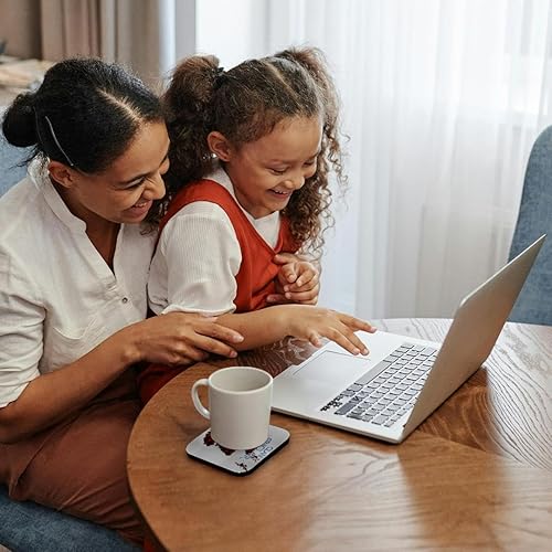 Vista 2 de Set of 8 Coasters - Soft - Outline of Scotland with The Sinclair Clan Family Tartan. Creative Studios Scottish Tartans
