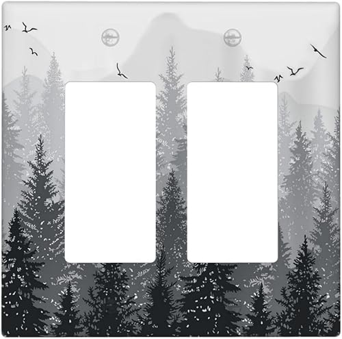 Miniatura 38 de Cubiertas de interruptor de luz de palanca simple de los años 70, estilo bohemio vintage con sol, arcoíris, retro, hongo, floral, de 1 gang, placas