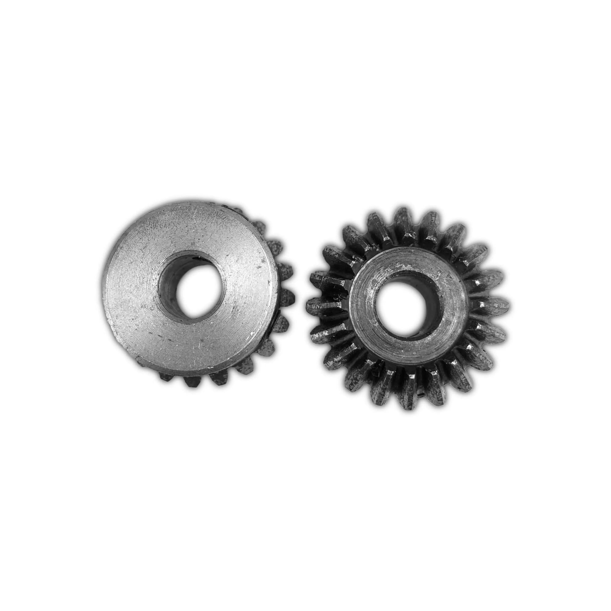Bevel Gears 2pcs Bevel Gear 20Teeth with Inner Hole 14/15/16/17/18/19/20/22/24/25/28mm 90 Degree Drive Commutation Steel Gears with Screw(14/5mm)