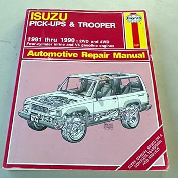 Isuzu Trooper & pick-up: Automotive repair manual (Haynes automotive repair manual series)