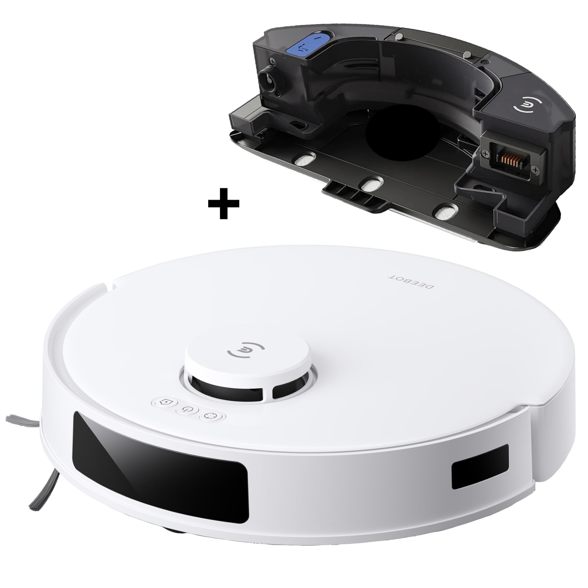 ECOVACS DEEBOT N20 PRO Robot Süpürge ve Paspas, 8000 Pa Güçlü…
