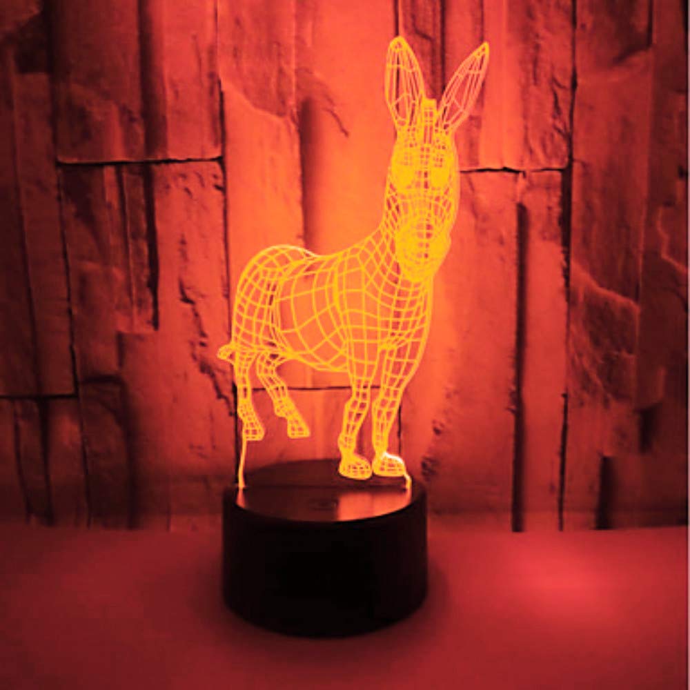 7 Color Changing LED 3D Bitcoin Night Light - USB Powered Optical Illusion  Lamp With 7 Color Changing Modes USB Touch Control 7 Color Changing Optical  Illusion Light