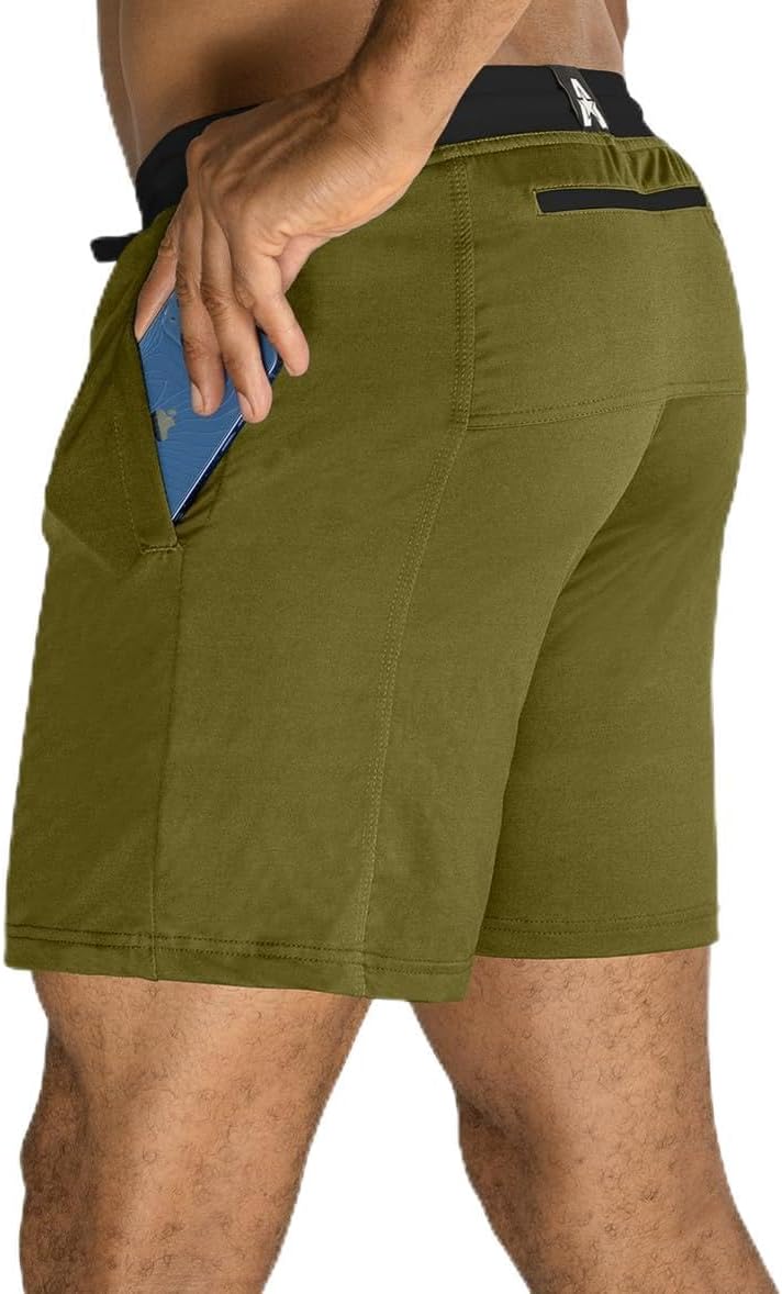 Anthem Athletics Evolflex Mens Workout Shorts - 5", 7", & 9" Inseam w/Zippered Pocket - for Cross Training, Gym Short & Yoga