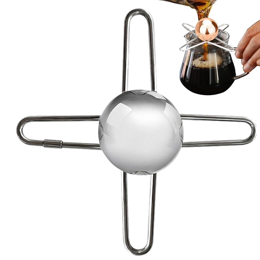 Amazon｜ジェネリックコーヒー冷却ボール、ステンレススチール再