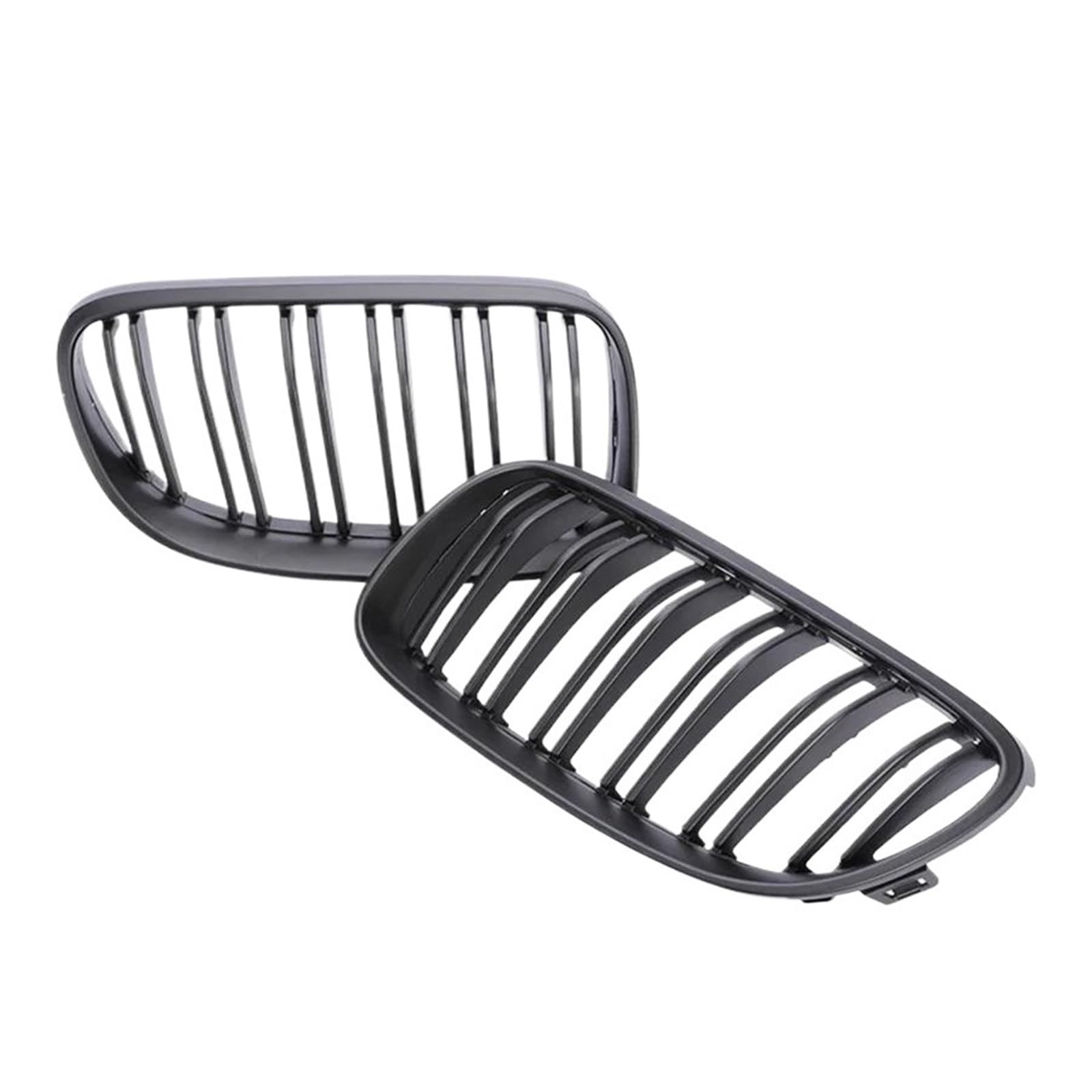 Rejilla de parachoques negro mate elegante para Serie 3 E92 E93 LCI 2010-2013 4