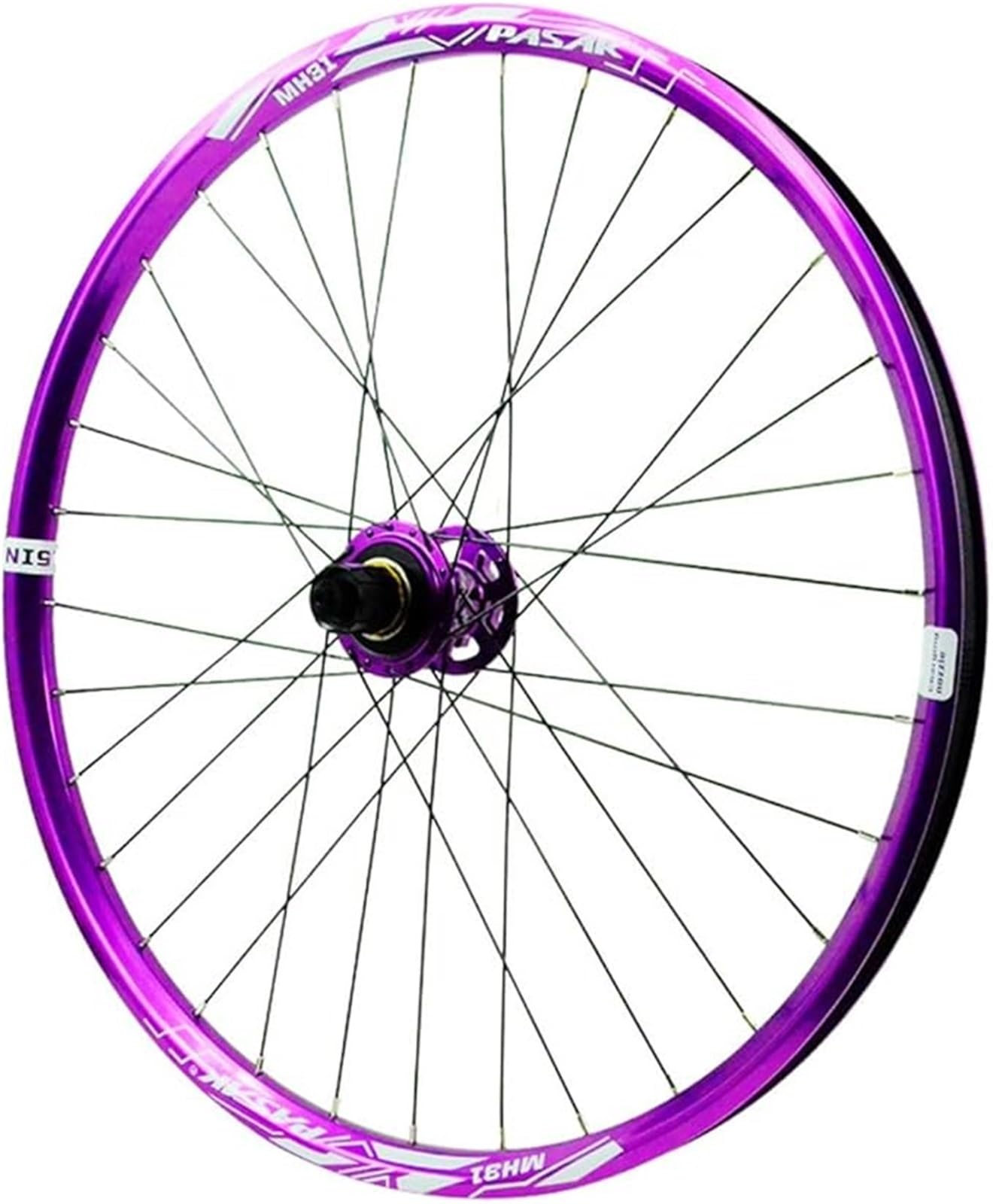 Zestaw kół do roweru górskiego, liliowy, 26 27,5", 29 cali, bardzo wytrzymały stop aluminium, 360 dźwięków, hamulec tarczowy do AM/DH MTB kompatybilna z kasetą 7-12 biegów