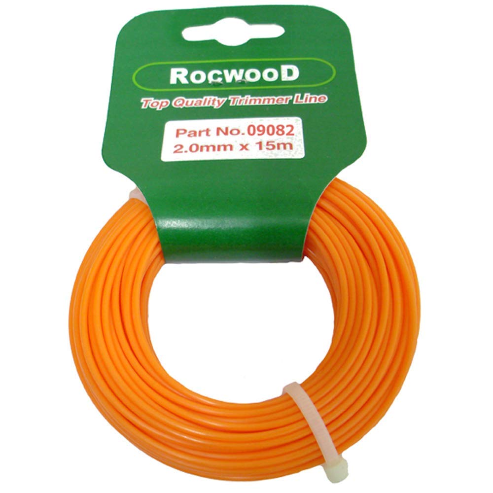 Rocwood Nylon Brushcutter Strimmer Line / Cord 2Mm X 15Mtrs